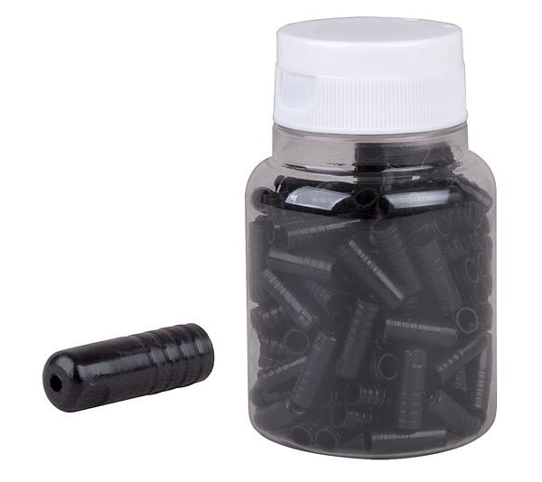 PRO-T Koncovka bowdenu plast PRO-T AGR 4mm černá Sealed (láhev 150ks)