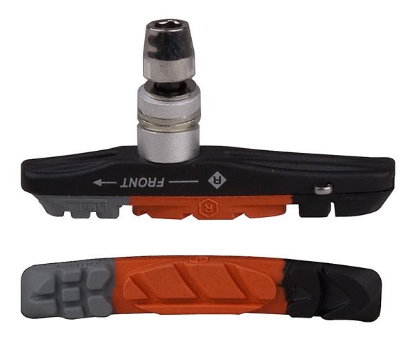 PRO-T Brzdové špalíky PRO-T Plus V-brake Cartridge třísměsová EVO 65CV