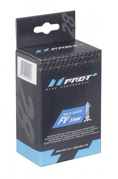 PRO-T Duše PRO-T Plus 700x18-25C (18/25-622/630) FV 33mm v krabičce