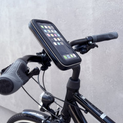 Wozinsky Držák mobilu na kolo, skůtr, motocykl černý
